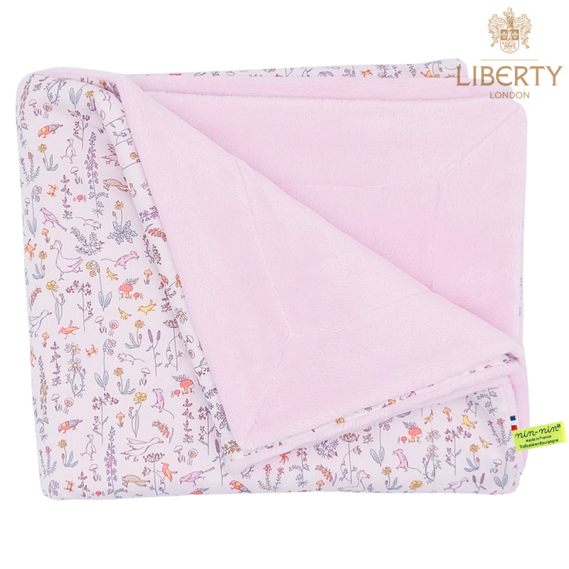 Plaid Le Pink Barn personnalisable pour bébé. Couverture fabriquée en France. Plaid Le Pink Barn personnalisable pour bébé. Couverture fabriquée en France.