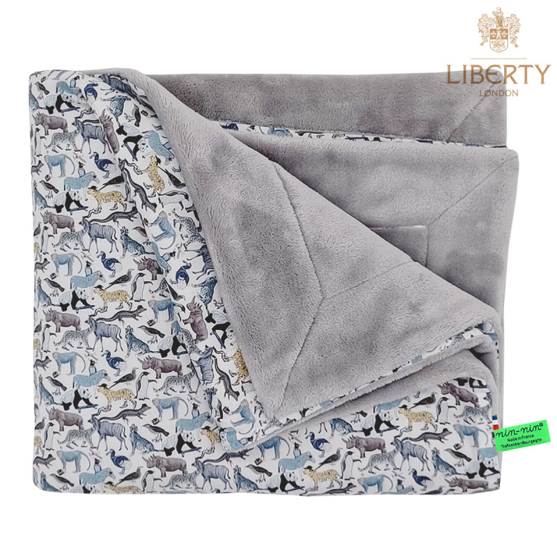 Plaid Le Noah personnalisable pour bébé. Couverture fabriquée en France. Plaid Le Noah personnalisable pour bébé. Couverture fabriquée en France.