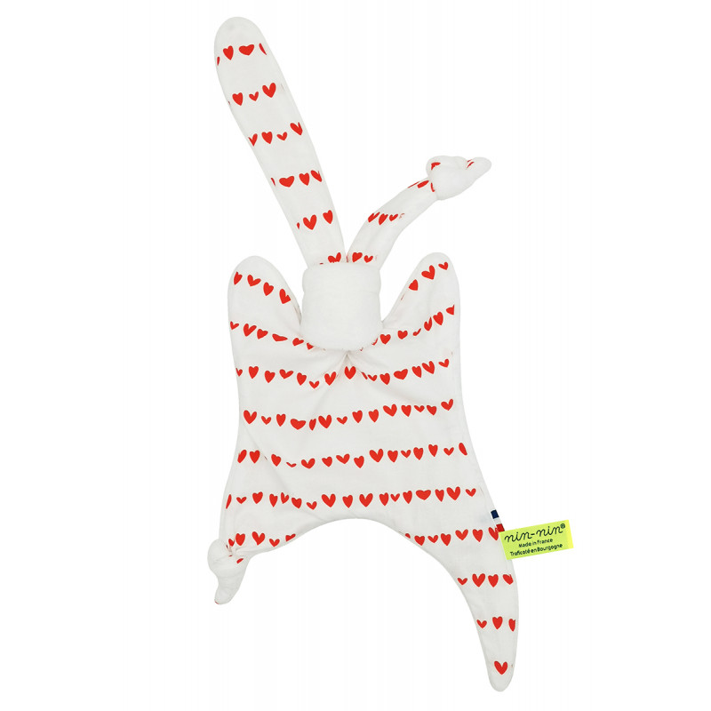 Doudou Le Amore. Cadeau de naissance personnalisé et made in France. Doudou Nin-Nin Doudou Le Amore. Cadeau de naissance personnalisé et made in France. Doudou Nin-Nin