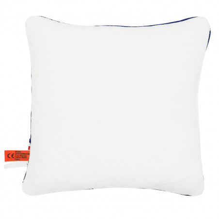 Vue de dos coussin Le Petit Prince. Cadeau de naissance original personnalisable et made in France. Nin-Nin