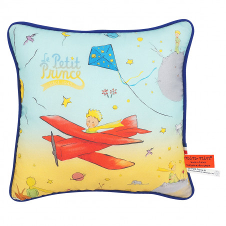 Coussin Le Petit Prince. Cadeau de naissance original personnalisable et made in France. Nin-Nin