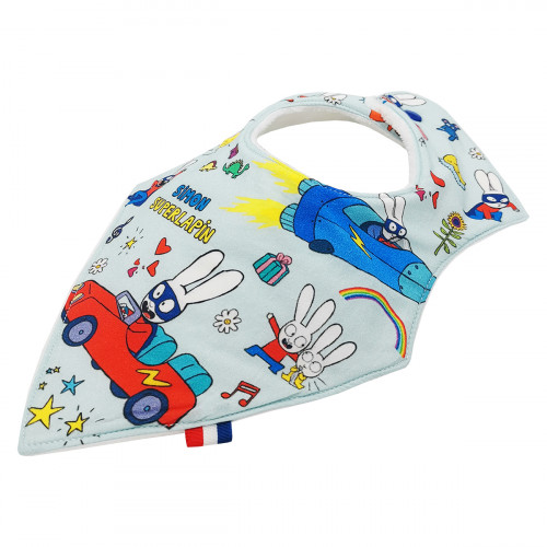 Bavoir bandana personnalisable Le Petit Prince. Made in France. Nin-Nin