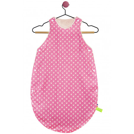 Turbulette Le Princesse personnalisable pour bébé. Gigoteuse fabriquée en France.