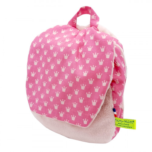 Sac à dos Princesse pour bébé ou pour enfant personnalisable. Idéale pour la crêche ou la maternelle. Fabrication Française