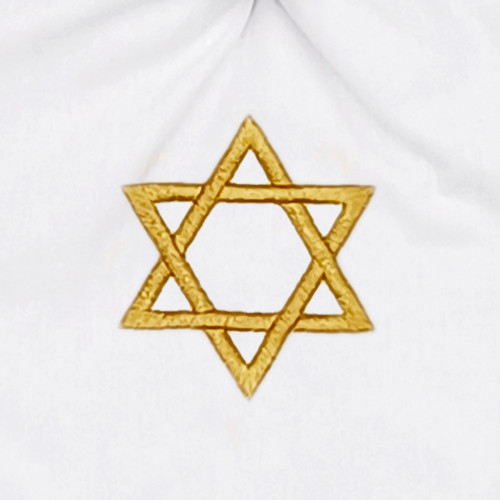 Tissu doudou Le Judaisme. Cadeau de naissance personnalisé et made in France. Doudou Nin-Nin
