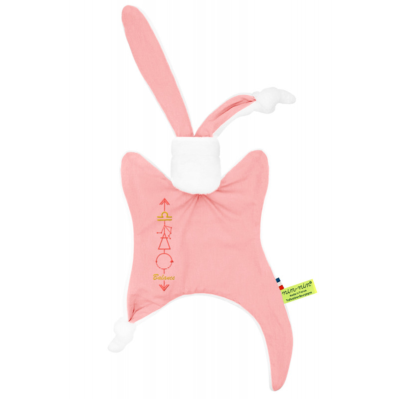 Doudou astrologie Le Balance. Cadeau de naissance personnalisé, original, signe du zodiaque. Cadeau de baptême doudou Nin-Nin Doudou astrologie Le Balance. Cadeau de naissance personnalisé, original, signe du zodiaque. Cadeau de baptême doudou Nin-Nin