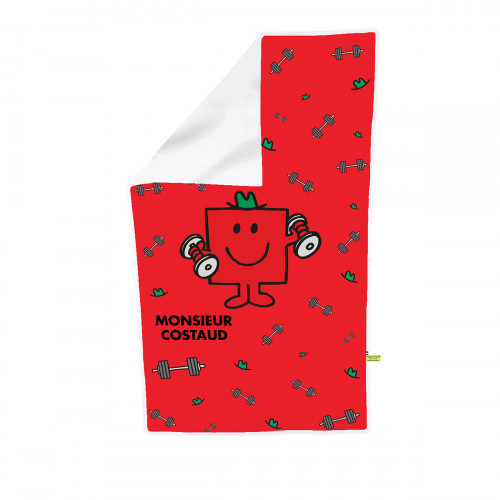 Plaid Monsieur Madame personnalisable pour bébé. Couverture fabriquée en France.