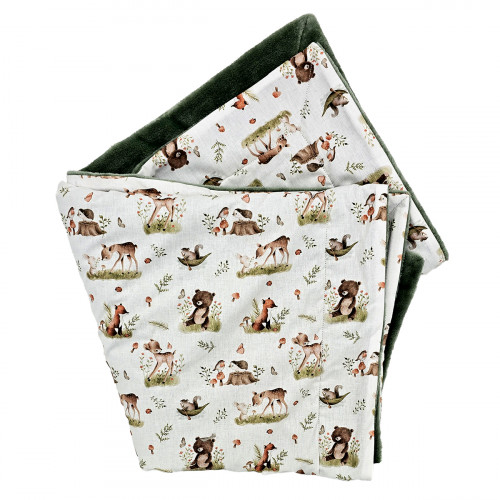 Couverture personnalisable pour bébé. Couverture fabriquée en France.
