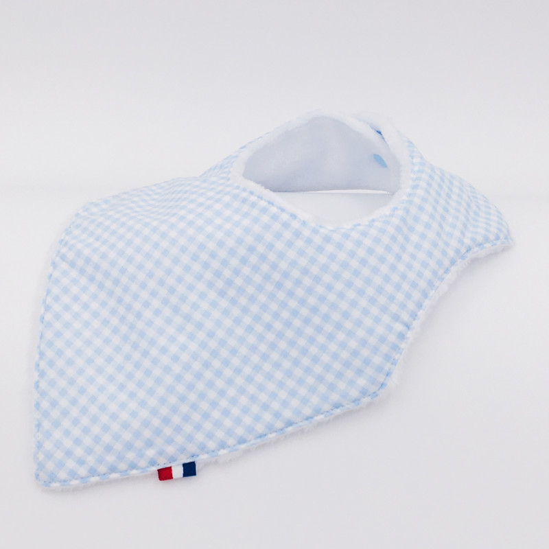 BAVOIR BANDANA VICHY BLEU BAVOIR BANDANA VICHY BLEU