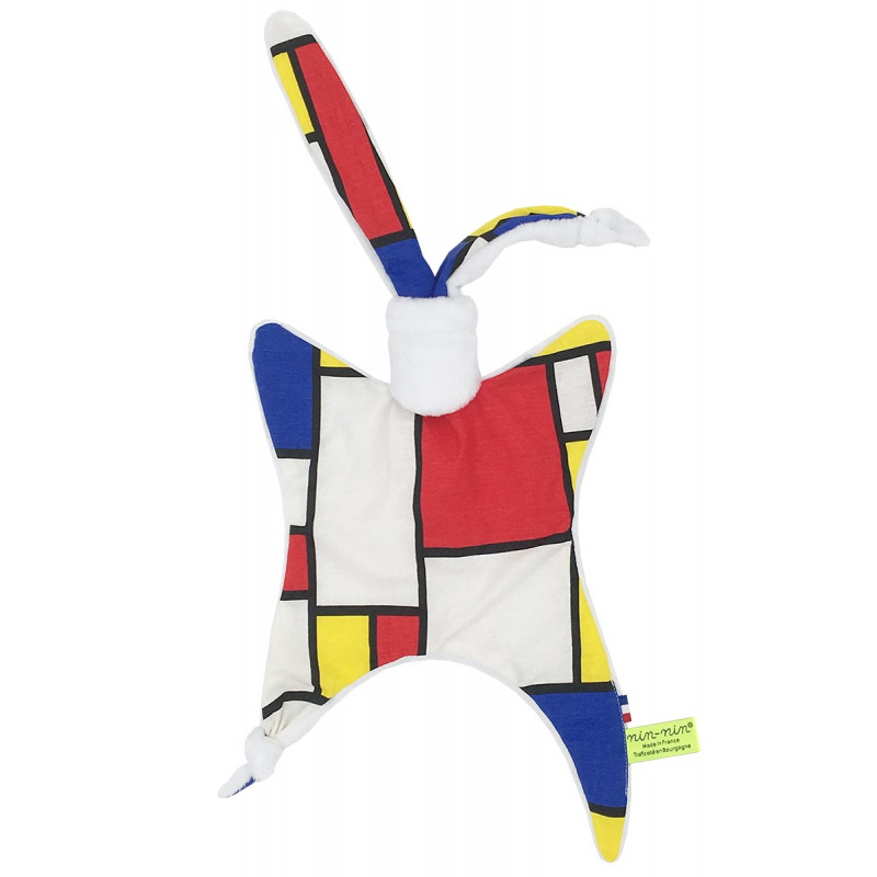 Doudou Le Mondrian - Made in France Doudou Le Mondrian - Made in France