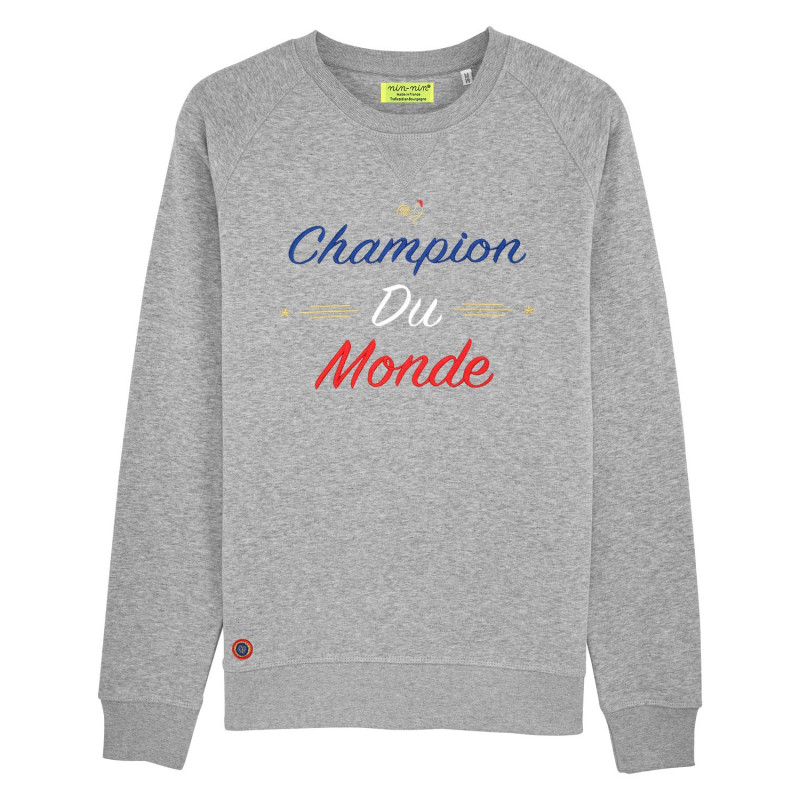 Grey Champion Du Monde Man's Sweat Grey Champion Du Monde Man's Sweat