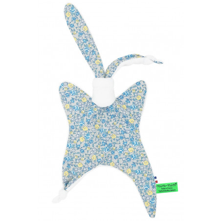 Doudou Made in France Le Liberty Bleu