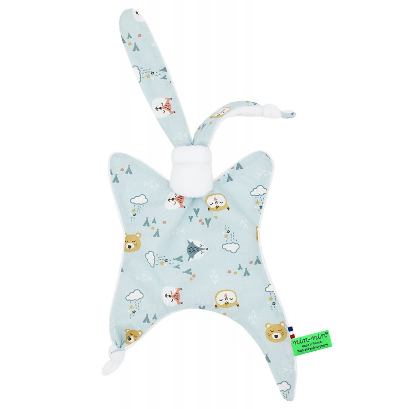 Doudou Le Dakota. Cadeau de naissance original et made in France Doudou Le Dakota. Cadeau de naissance original et made in France