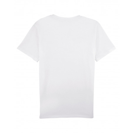 T-SHIRT HOMME "PAPA" BLANC VUE DE DOS