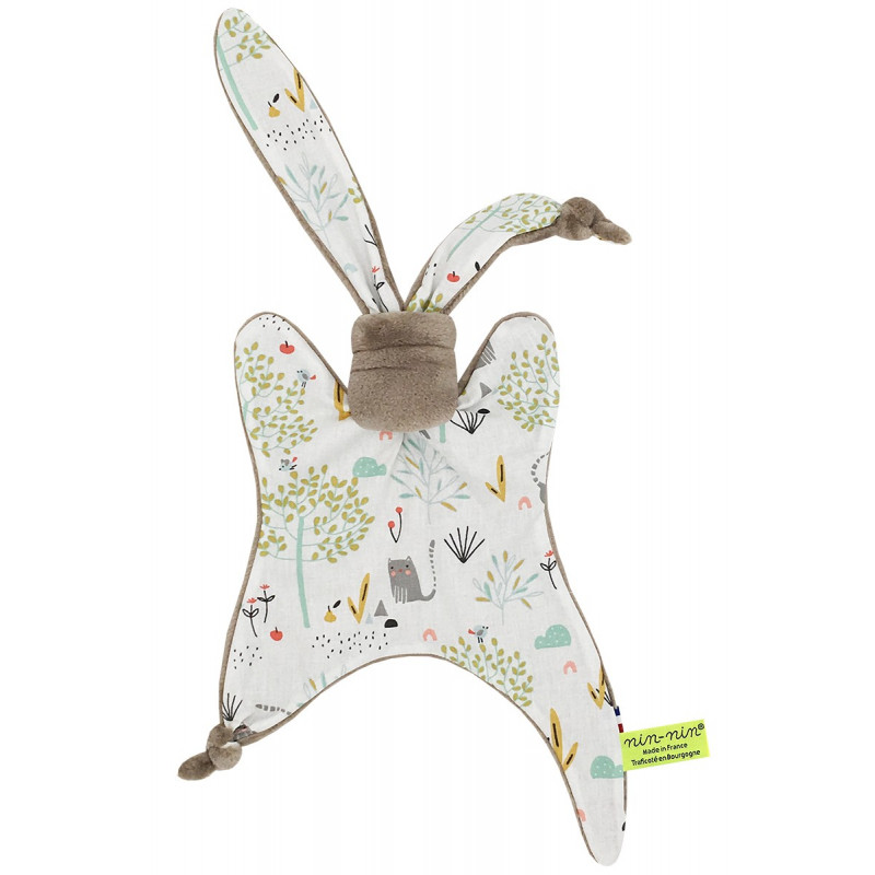Doudou Zen personnalisable. Cadeau de naissance original et made in France Doudou Zen personnalisable. Cadeau de naissance original et made in France