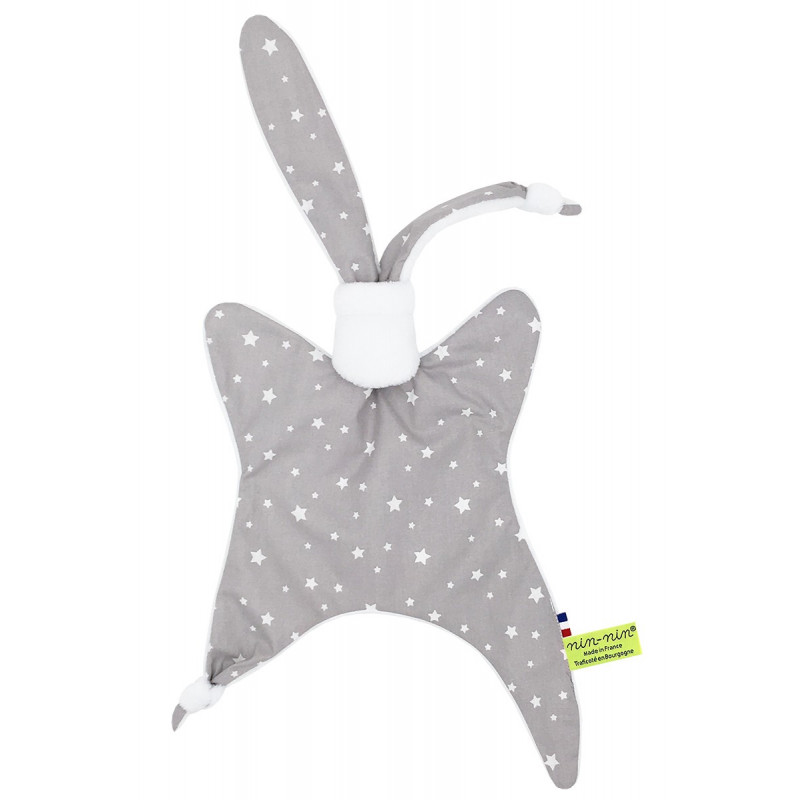 Personalised baby comforter Benjamin Millepied. Original birth gift made in France Personalised baby comforter Benjamin Millepied. Original birth gift made in France
