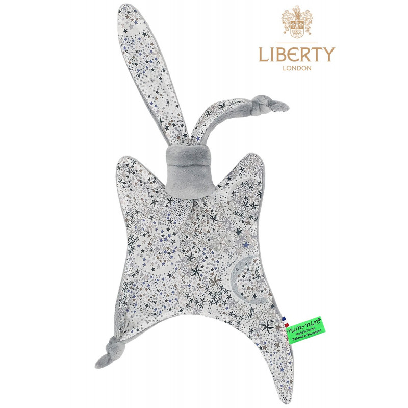 Personalised baby comforter le Jack. Liberty of London. Made in France Personalised baby comforter le Jack. Liberty of London. Made in France