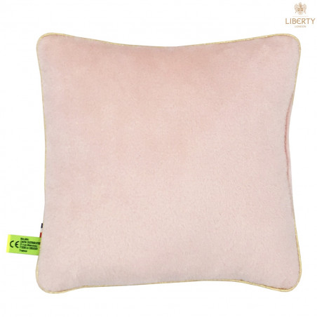 Coté peluche coussin Thelma Liberty of London. Cadeau de naissance original personnalisable et made in France. Nin-Nin