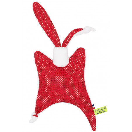 Doudou de Noël le Sucre d'Orge. Cadeau de naissance personnalisé, original et made in France. Nin-Nin