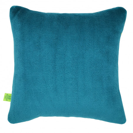 Vue arrière coussin "Veggie". Cadeau de naissance original personnalisable et made in France. Nin-Nin