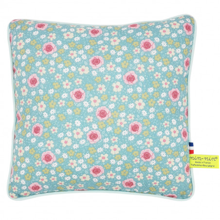 Coussin "Josephine". Cadeau de naissance original personnalisable et made in France. Nin-Nin