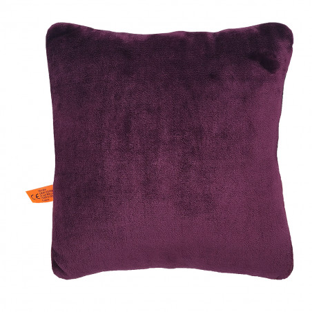 Arrière coussin "What The Phoque". Cadeau de naissance original personnalisable et made in France. Nin-Nin