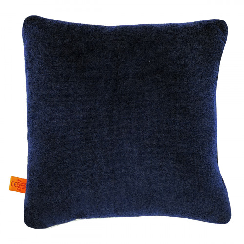 Arrière coussin "Après Ski". Cadeau de naissance original personnalisable et made in France. Nin-Nin