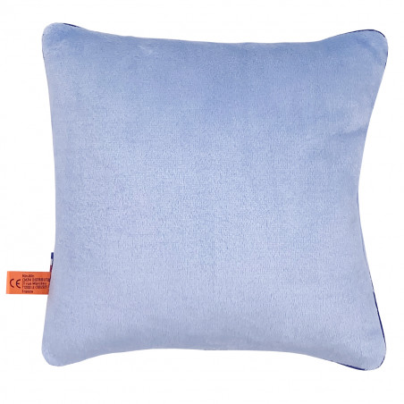 Arrière coussin "Aquaparty". Cadeau de naissance original personnalisable et made in France. Nin-Nin