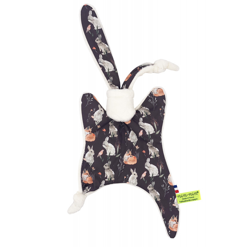 Doudou Le Jeannot. Cadeau de naissance personnalisé et made in France. Doudou Nin-Nin Doudou Le Jeannot. Cadeau de naissance personnalisé et made in France. Doudou Nin-Nin