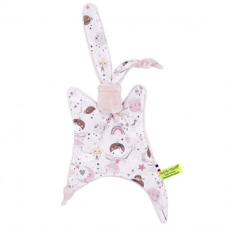 Doudou Clochette. Original et fabriqué en France. Marque Nin-Nin