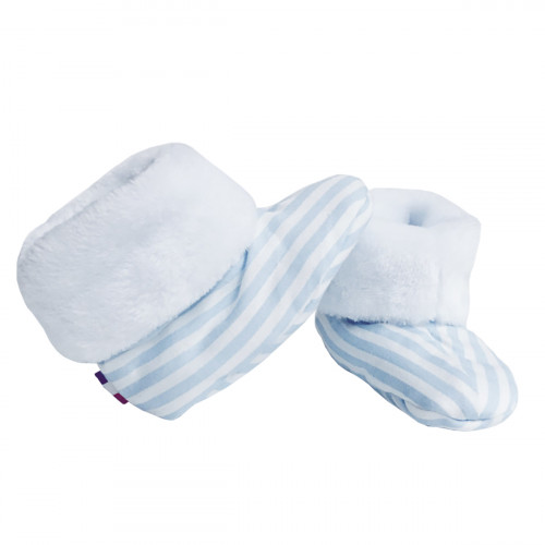 Chaussons hauts botton "Le Breton" pour bébé. Cadeau de Naissance Made in France. Nin-Nin