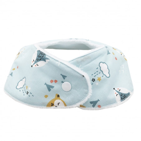 Pression Bavoir bandana personnalisable Dakota. Made in France. Nin-Nin