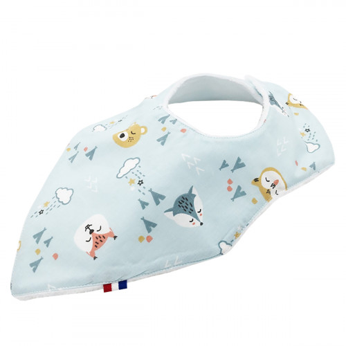 Bavoir bandana personnalisable Dakota. Made in France. Nin-Nin