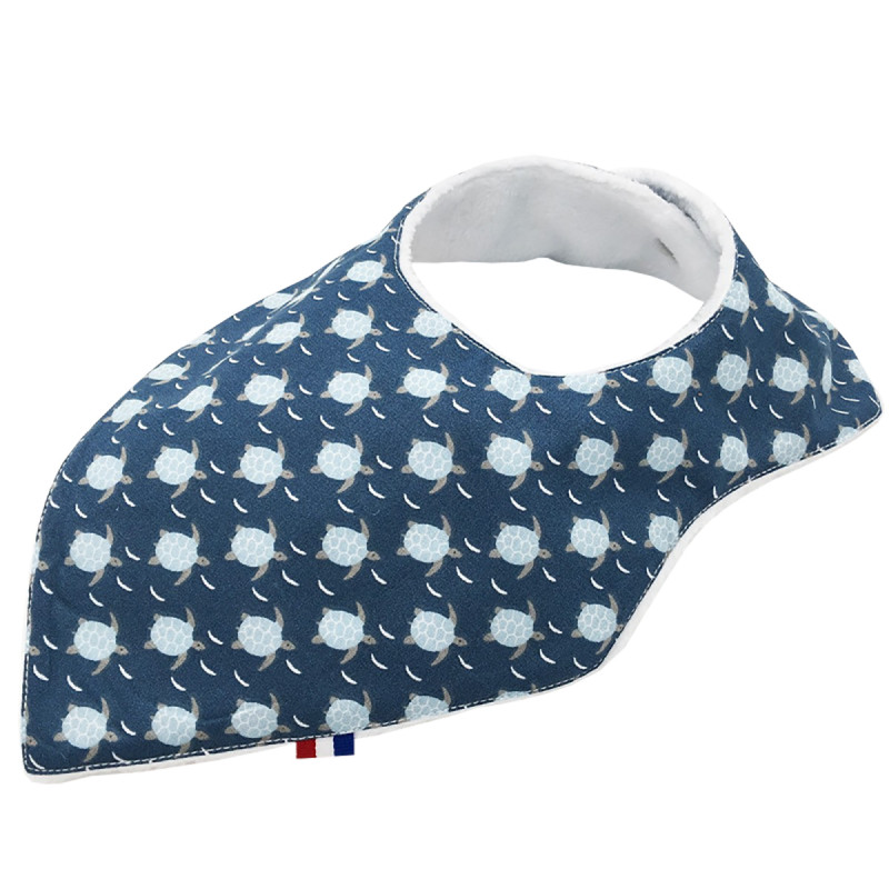 Bavoir bandana personnalisable Ninja. Made in France. Nin-Nin Bavoir bandana personnalisable Ninja. Made in France. Nin-Nin