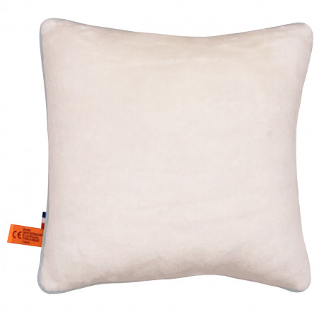 Arrière coussin "Arsène". Cadeau de naissance original personnalisable et made in France. Nin-Nin