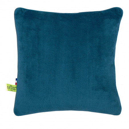 Arrière coussin "Mayeul". Cadeau de naissance original personnalisable et made in France. Nin-Nin