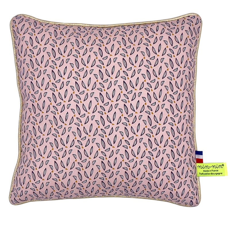 Coussin "Philomène". Cadeau de naissance original personnalisable et made in France. Nin-Nin