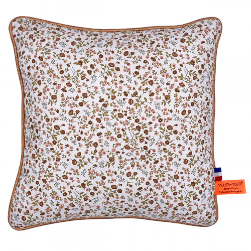 Coussin "Simone". Cadeau de naissance original personnalisable et made in France. Nin-Nin