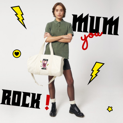 Pose Sac "Mum You Rock". Fabriqué en France. Nin-Nin