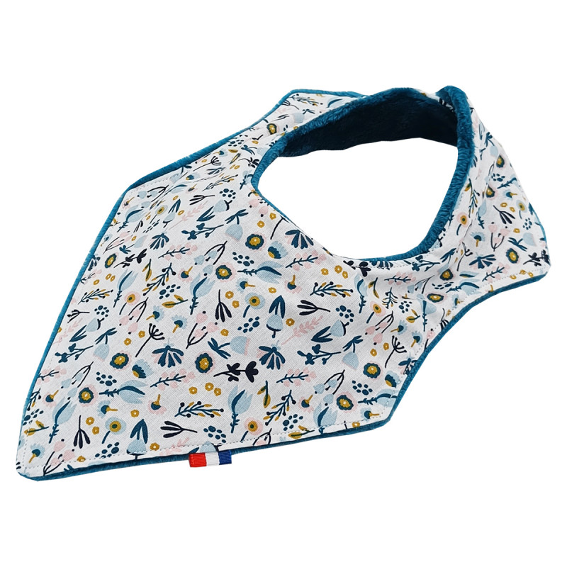 Bavoir bandana personnalisable "Le Mayeul". Made in France. Nin-Nin