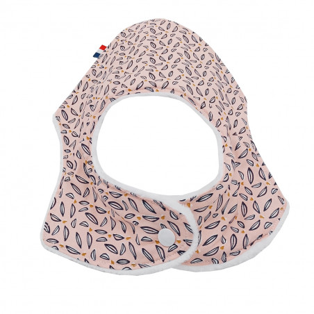 Pression bavoir bandana personnalisable "Le Philomène". Made in France. Nin-Nin