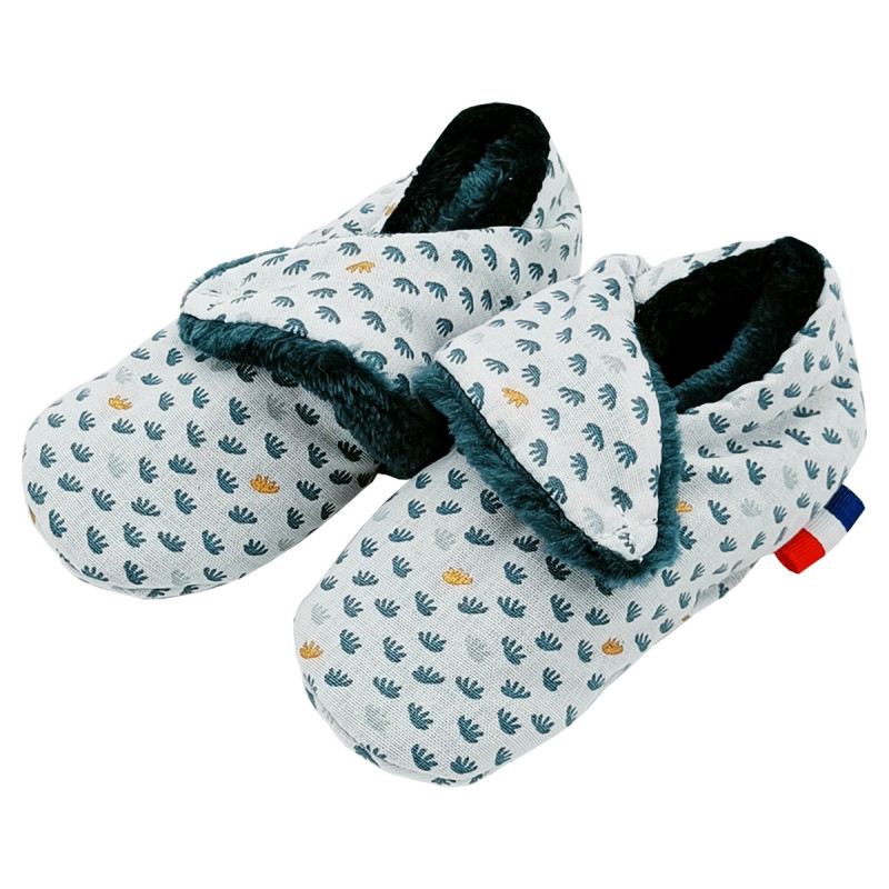 Chaussons bas "Le Ferdinand". Cadeau de Naissance Made in France nourrisson. Doudou Nin-Nin Chaussons bas "Le Ferdinand". Cadeau de Naissance Made in France nourrisson. Doudou Nin-Nin