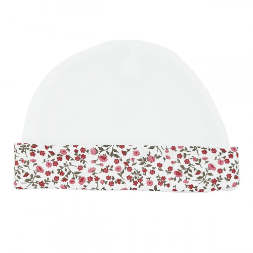 Bonnet de naissance mixte "Le Nicole". Bonnet bébé fabriqué en France. Nin-Nin