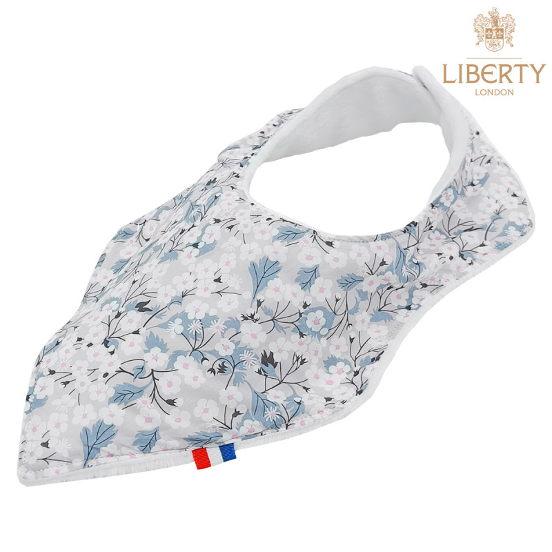 Bavoir bandana personnalisable "Le Cherry". Made in France. Nin-Nin