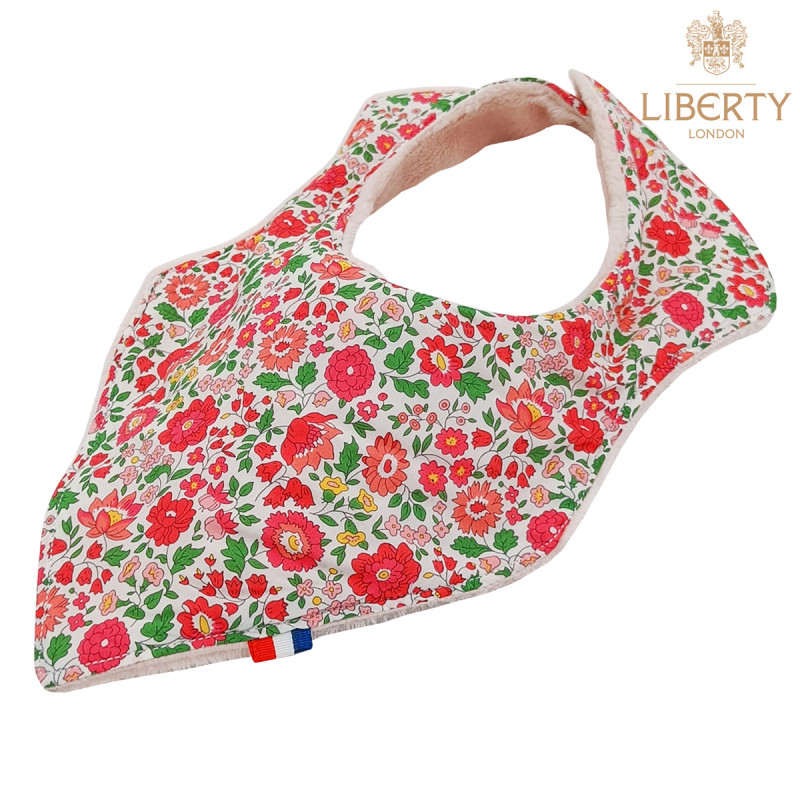 Bavoir bandana personnalisable "Le Joy". Made in France. Nin-Nin Bavoir bandana personnalisable "Le Joy". Made in France. Nin-Nin