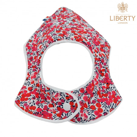 Pression bavoir bandana personnalisable "Le Lily". Made in France. Nin-Nin