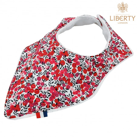 Bavoir bandana personnalisable "Le Lily". Made in France. Nin-Nin