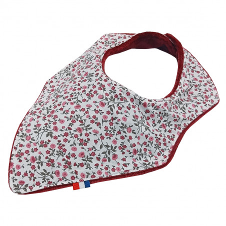 Bavoir Nicole. Original et fabriqué en France. Marque Nin-Nin
