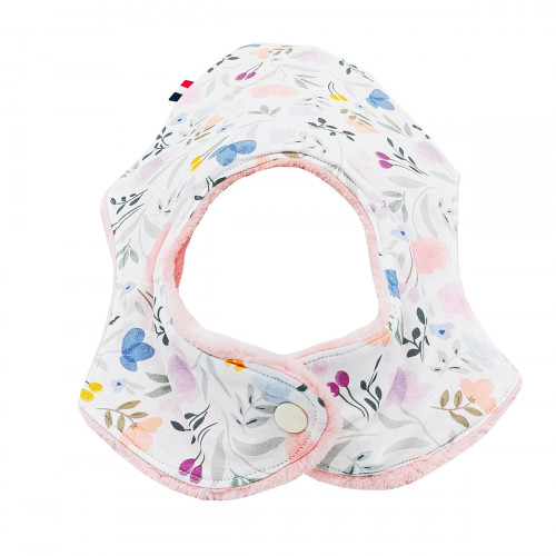 Pression bavoir bandana personnalisable "Le Colette". Made in France. Nin-Nin