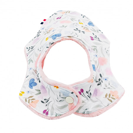 Pression bavoir bandana personnalisable "Le Colette". Made in France. Nin-Nin